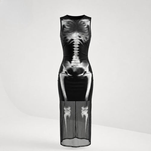 Skeleton Halloween Dress